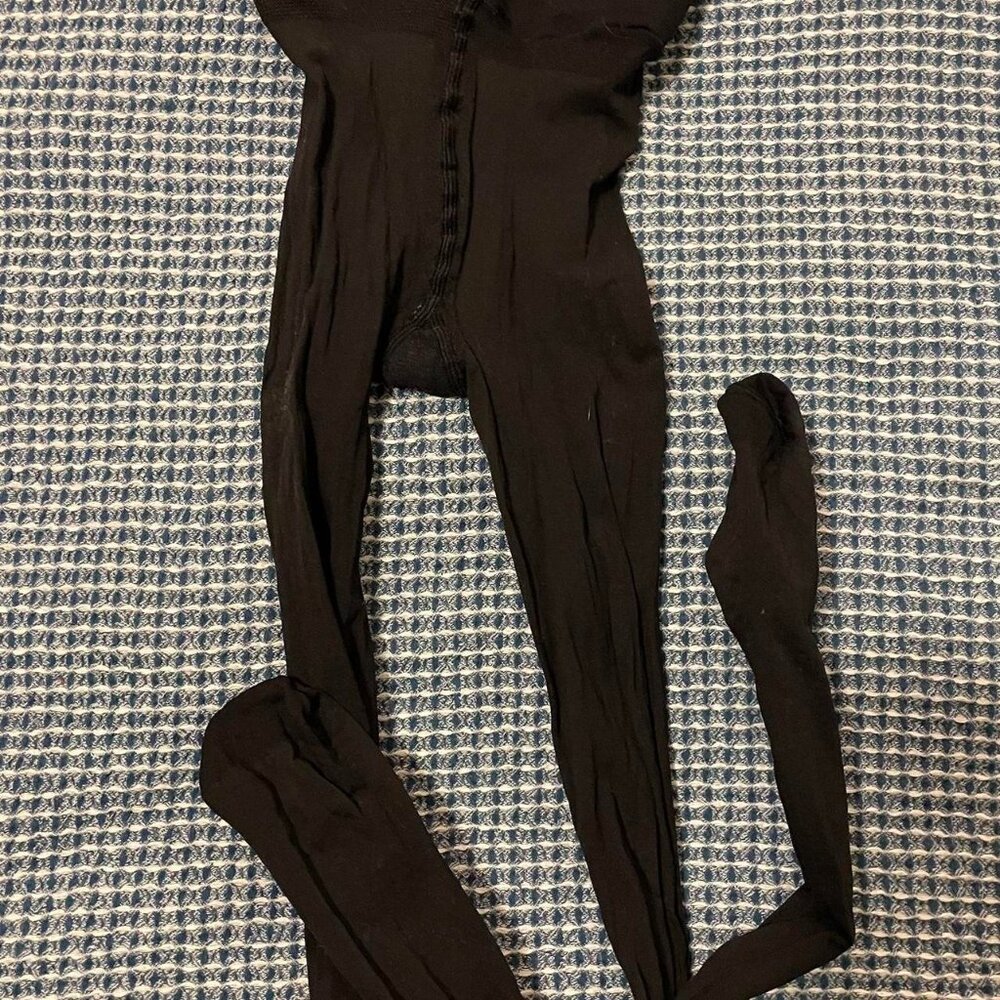 Sheertex Classic Black Durable Tights Pantyhose Nylons.